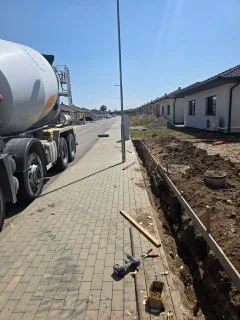 Realizácia murovaného plotu – Dechtice - 15